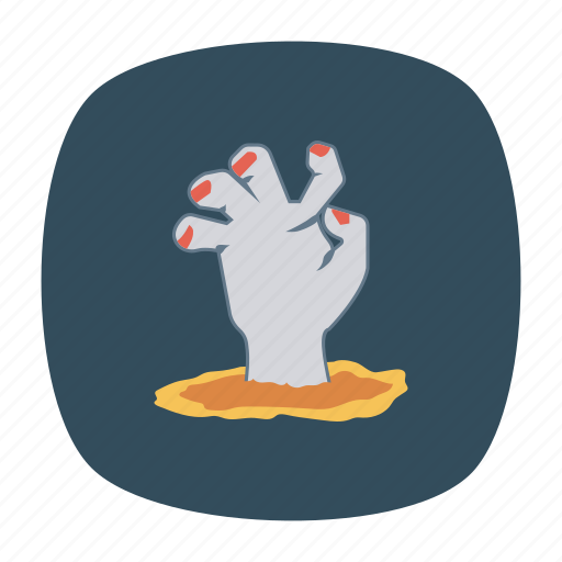 Halloween, hand, monster, zombie icon - Download on Iconfinder