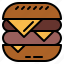burger, cheese, fast, food, junk 
