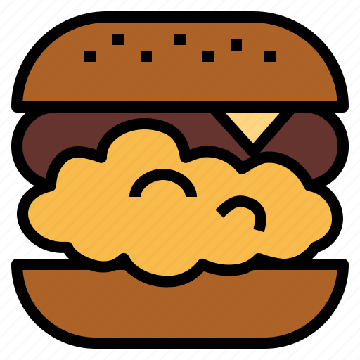 Burger, chicken, fast, food, junk icon - Download on Iconfinder