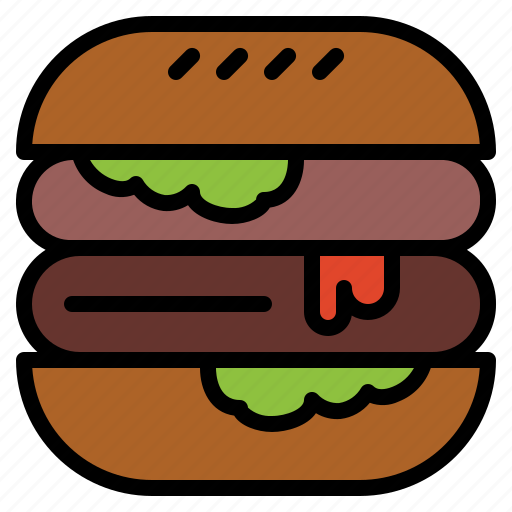 Burger, fast, food, hamburger, junk icon - Download on Iconfinder