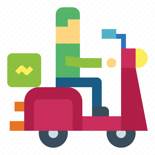 Car, delivery, man, motorcycle icon - Download on Iconfinder
