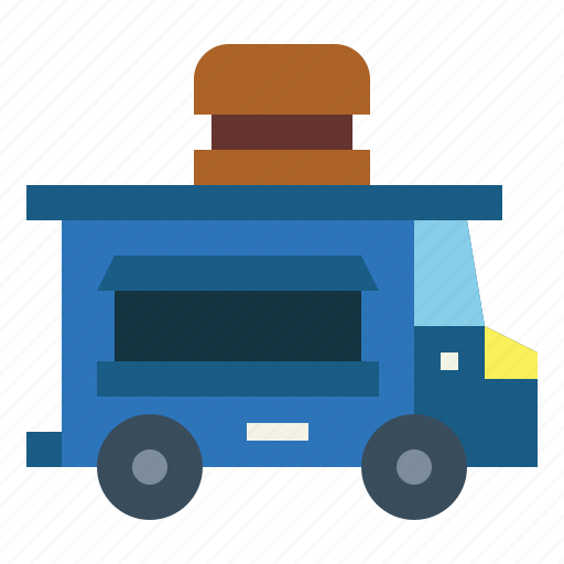 Car, food, hamburger, stand, truck icon - Download on Iconfinder