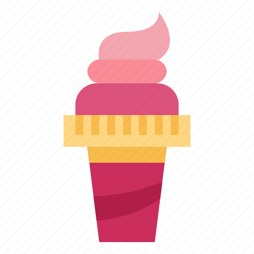 Cream, desert, ice, serve, soft, sweets icon - Download on Iconfinder