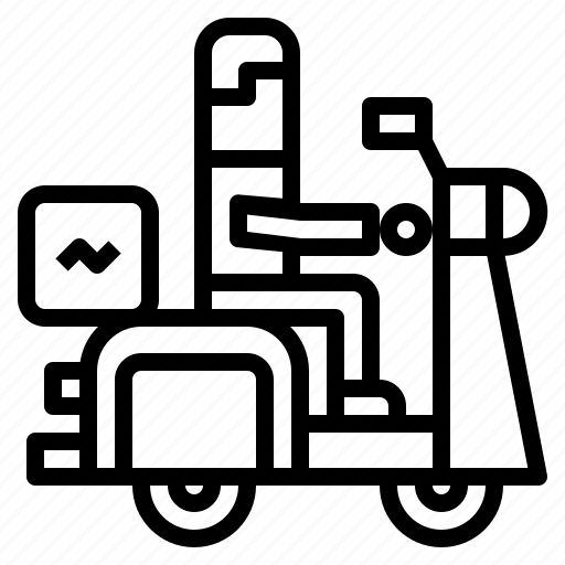 Car, delivery, man, motorcycle icon - Download on Iconfinder