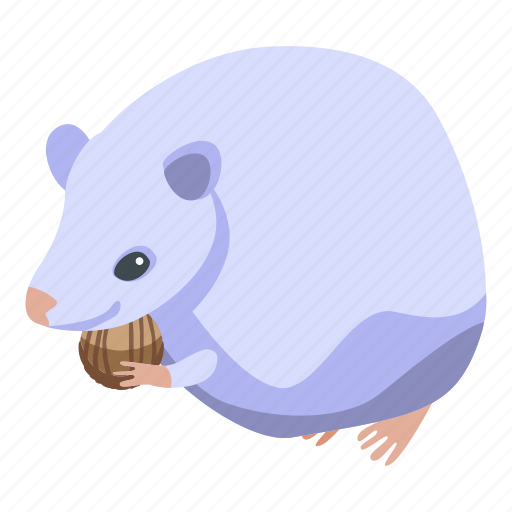 Animal, cartoon, isometric, mice, nature, small, white icon - Download on Iconfinder