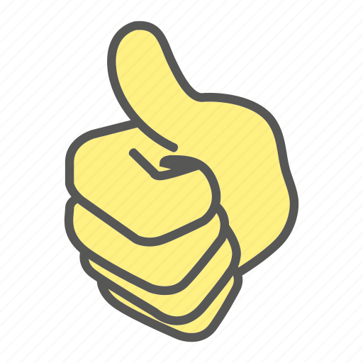 Finger, gesture, hand, thumb, thumb up icon - Download on Iconfinder