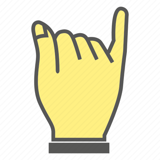 Finger, gesture, hand, little finger, pinkie icon - Download on Iconfinder