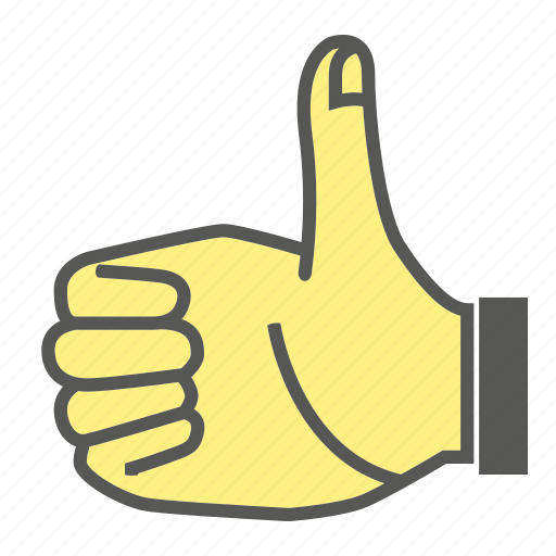 Finger, gesture, hand, like, thumb, thumb up icon - Download on Iconfinder