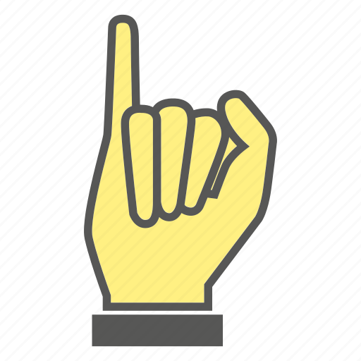 Finger, gesture, hand, little finger, pinkie icon - Download on Iconfinder