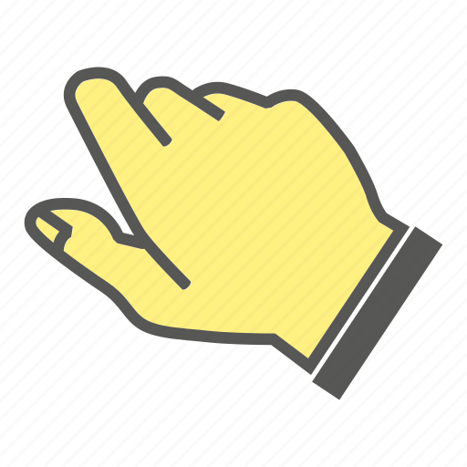 Finger, gesture, hand, knock icon - Download on Iconfinder