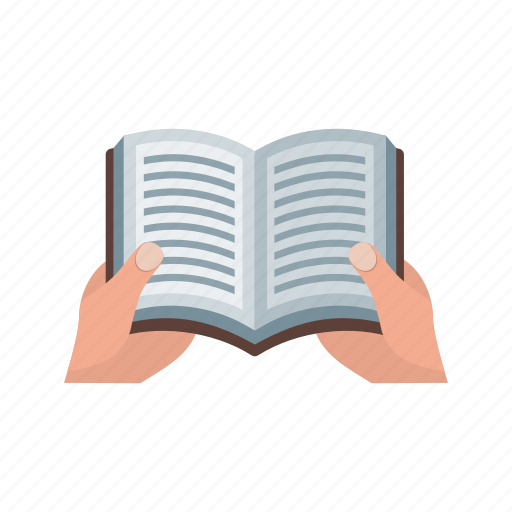Book, hand, holding, knowledge, paper, reading, sitting icon - Download on Iconfinder