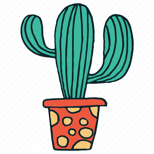 Cactus, drawing, hand draw, succulent icon - Download on Iconfinder