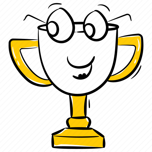 Trophy, achievement, reward, award, prize illustration - Download on Iconfinder