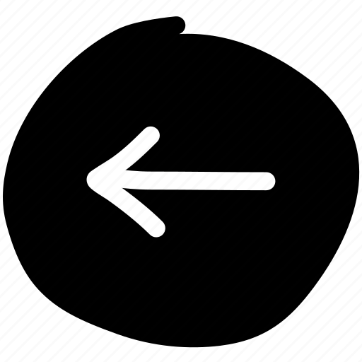 Back, arrow, circle, solid, left, navigation icon - Download on Iconfinder