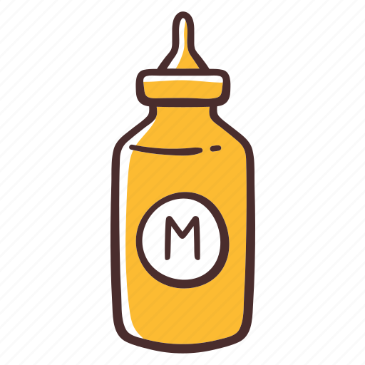 Mustard, sauce, food, cooking, ingredient icon - Download on Iconfinder