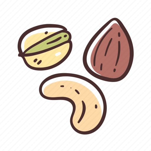 Nuts, food, snack, cooking, ingredient icon - Download on Iconfinder