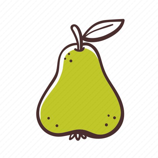 Pear, fruit, food, healthy, organic icon - Download on Iconfinder