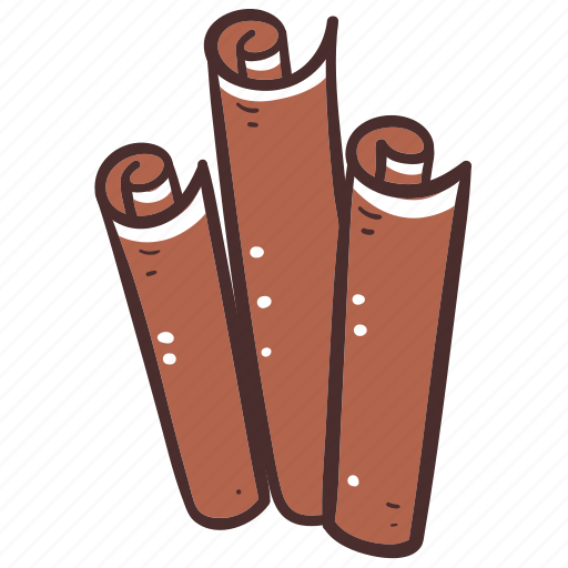 Cinnamon, cooking, ingredient, condiment icon - Download on Iconfinder