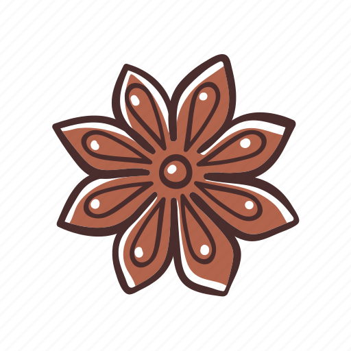 Star anise, cooking, ingredient, condiment, sweet icon - Download on Iconfinder