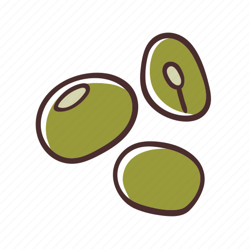 Mung bean, food, legume, cooking, ingredient icon - Download on Iconfinder