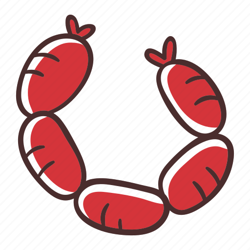 Sausages, meat, food, cooking, meat product icon - Download on Iconfinder