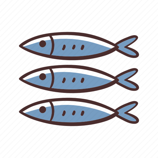 Sardine, food, fish, seafood, sea, cooking, ingredient icon - Download on Iconfinder