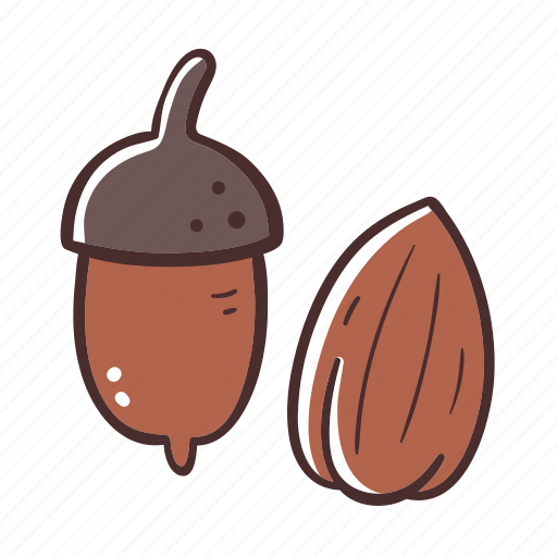 Acorn, food, nuts, snack, healthy icon - Download on Iconfinder