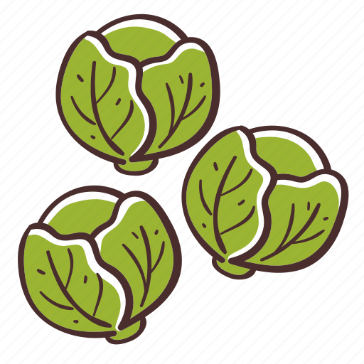Brussels sprouts, food, vegetable, cooking, healthy icon - Download on Iconfinder