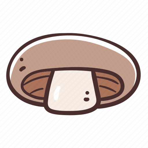 Portobello, mushroom, fungus, fungi, food, cooking icon - Download on Iconfinder