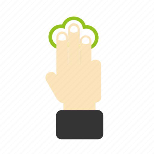 Gesture, hand, finger, fingers, touch icon - Download on Iconfinder