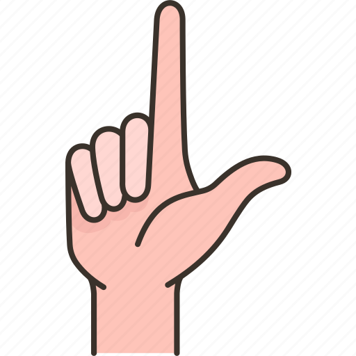 Loser, insult, finger, gesture, expression icon - Download on Iconfinder