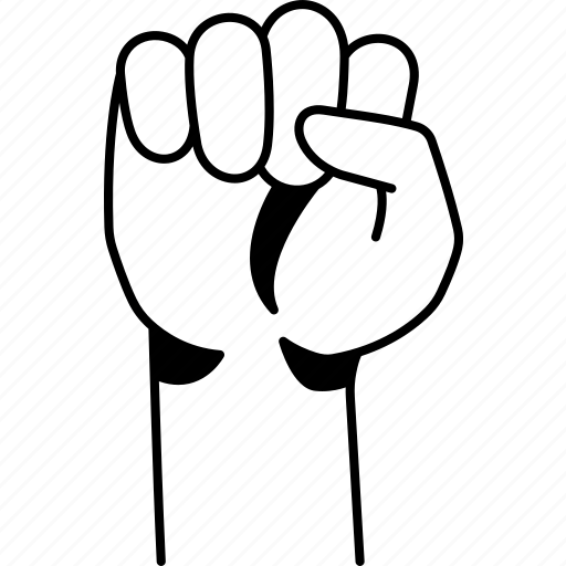 Power, fist, strike, protest, solidarity icon - Download on Iconfinder