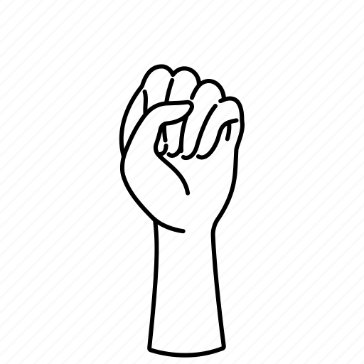Protest, punch, fist, hand, gesture, fight, fingers icon - Download on Iconfinder