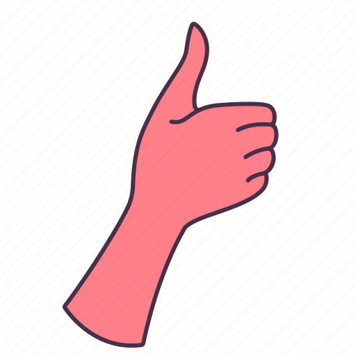Thumb, up, hand, gesture, feminine, beauty, good icon - Download on Iconfinder
