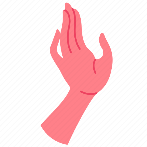 Hand, gesture, feminine, beauty, woman, fingers, palm icon - Download on Iconfinder