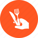 cutlery, food, fork, knife, meal, plate, spoon