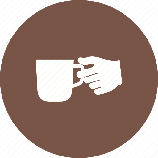 Breakfast, coffee, cup, hand, holding, hot, mug icon - Download on Iconfinder