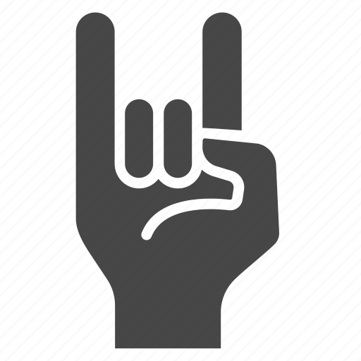 Fingers, gesture, hand, rock, rock and roll, sign icon - Download on Iconfinder
