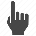 fingers, forefinger, hand, index, point, pointer, sign
