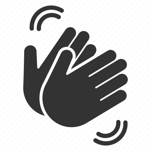 Applause, clap, clapping, gesture, hands, bravo icon - Download on Iconfinder