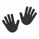 hands, gesture, hand print, open hands, palms 