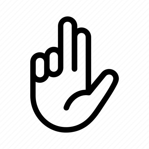 Finger, gesture, gestures, hand, interaction, touch icon - Download on Iconfinder