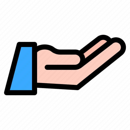 Recieve, hand, hands, and, gestures, sign icon - Download on Iconfinder