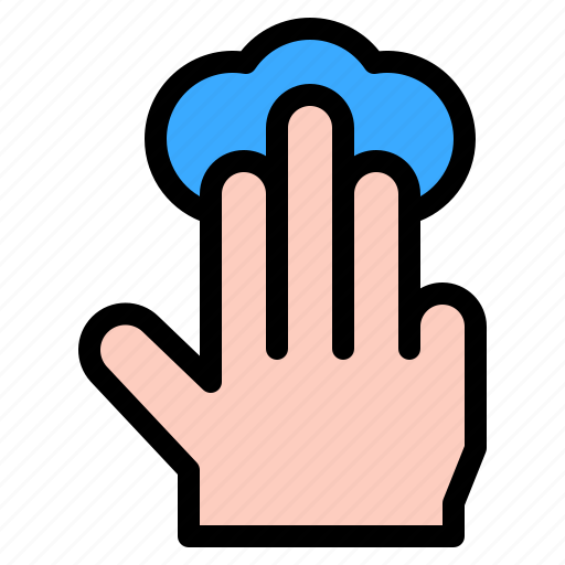 Tap, hand, hands, and, gestures, sign icon - Download on Iconfinder