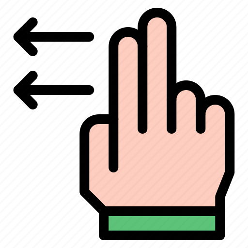 Swipe, hand, hands, and, gestures, sign icon - Download on Iconfinder