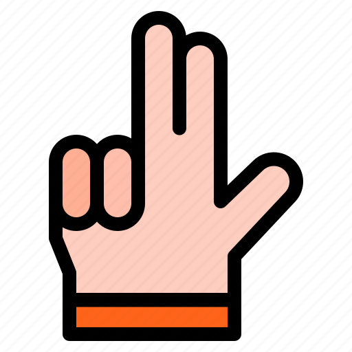 Two, hand, hands, and, gestures, sign icon - Download on Iconfinder
