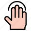tap, hand, hands, and, gestures, sign 