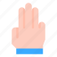 five, hand, hands, and, gestures, sign 