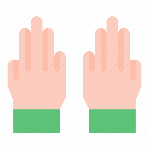 Praise, hand, hands, and, gestures, sign icon - Download on Iconfinder