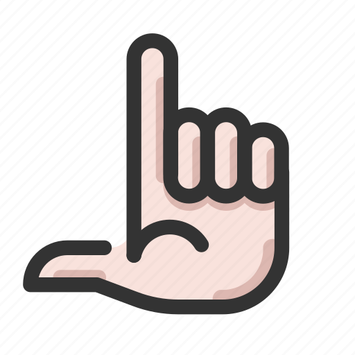 Finger, gesture, hand, point, thumb icon - Download on Iconfinder